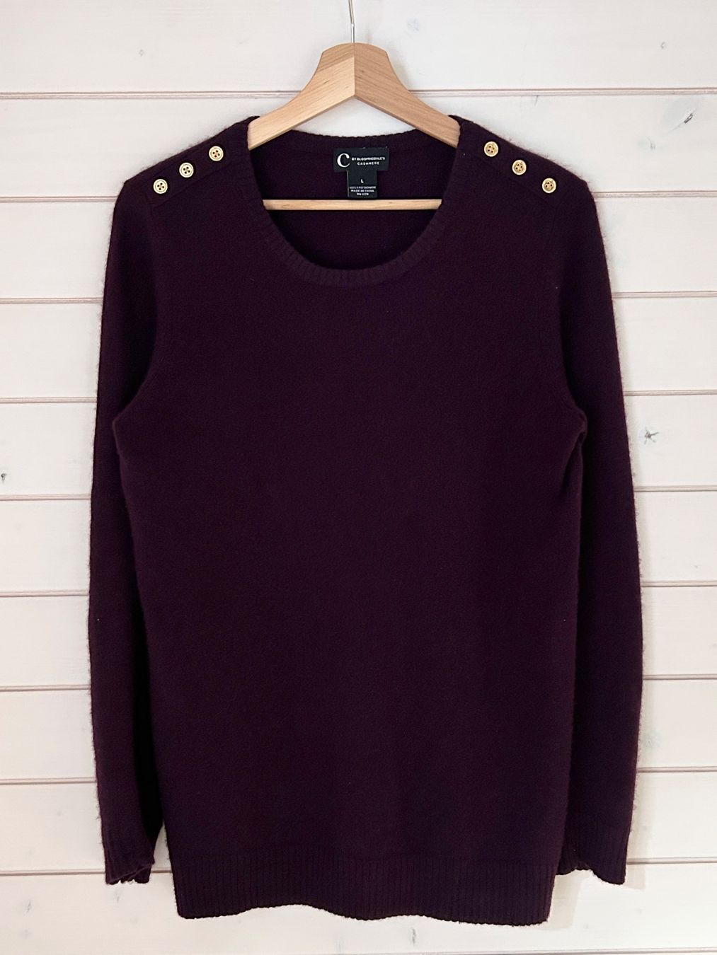 Pullover & Sweatshirts: C Bloomingdale Kaschmir Pullover - Gr. L – Gebraucht aus Illnau von Monkky 1