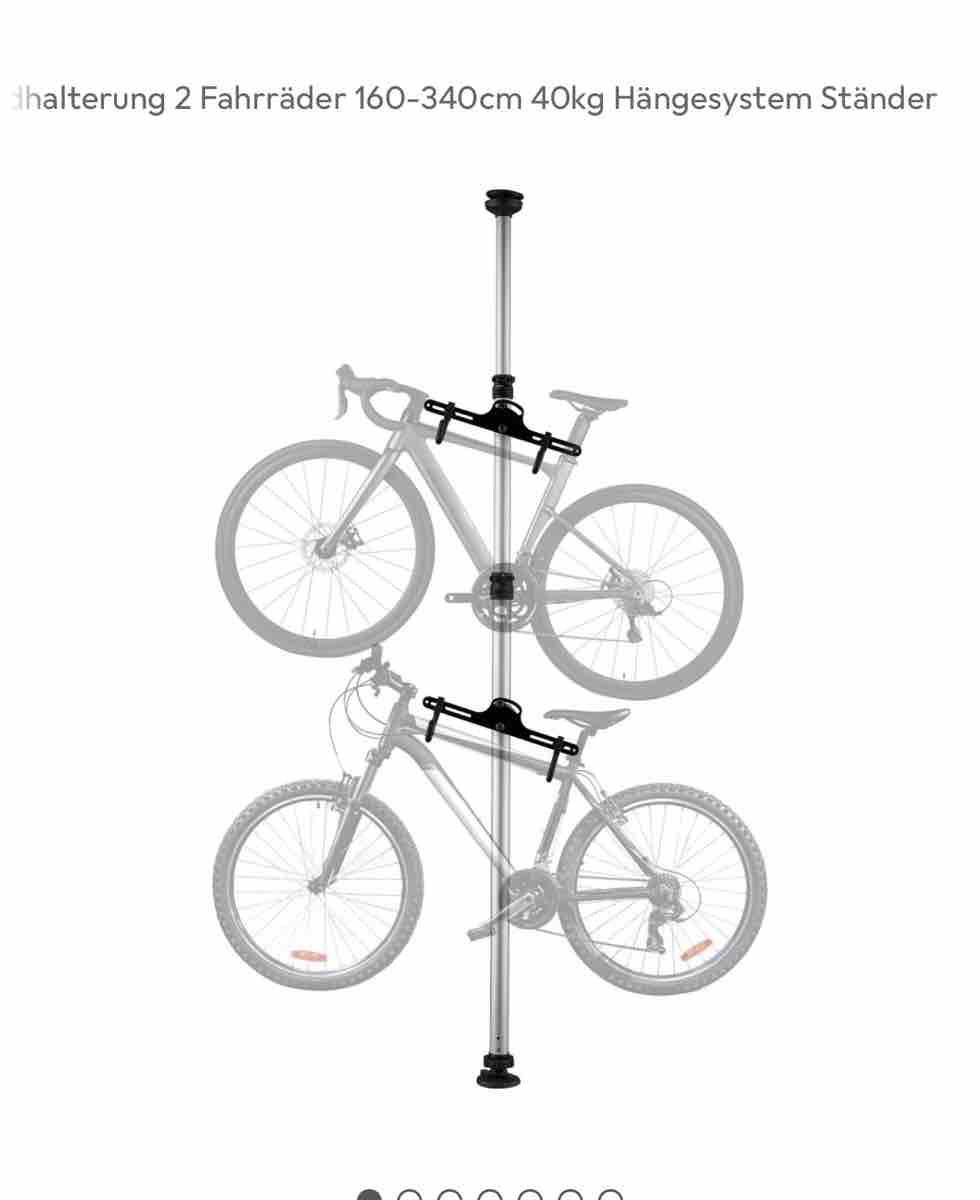Fahrradhalterungen: Fahrradhalterung Deckenständer 160-340cm – Neu und originalverpackt aus Hinwil von F-DS