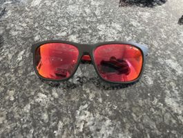Sonnenbrille Arnette rot schwarz mit Etui guter Zustand