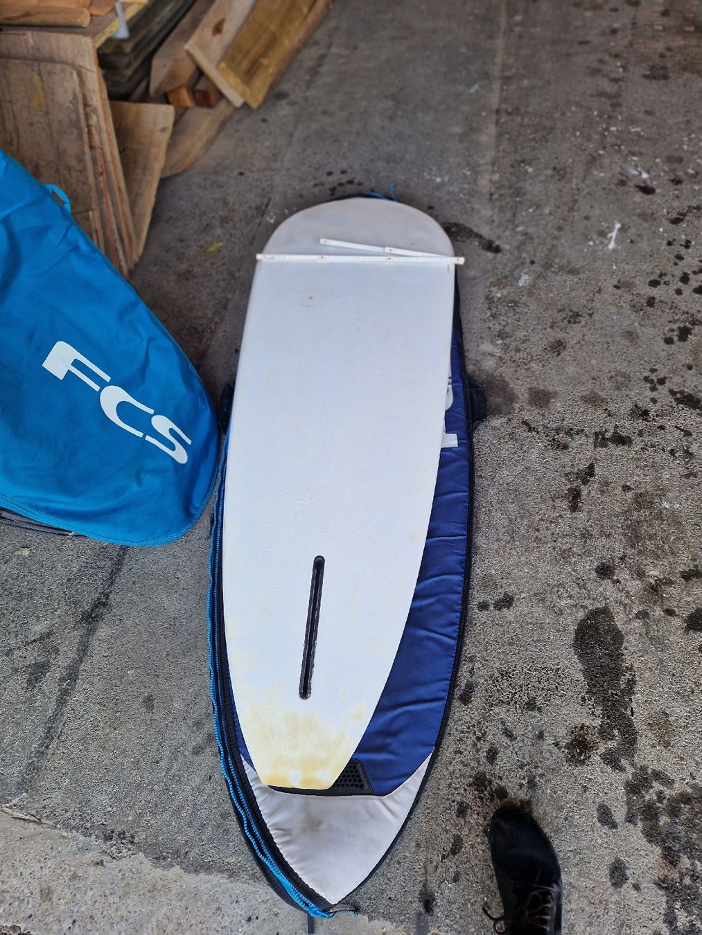 Tavole da surf e di nuoto: Surfbrett 5'10 mit korkpad singlefin – Usato da Sins venduto da Myboard 2