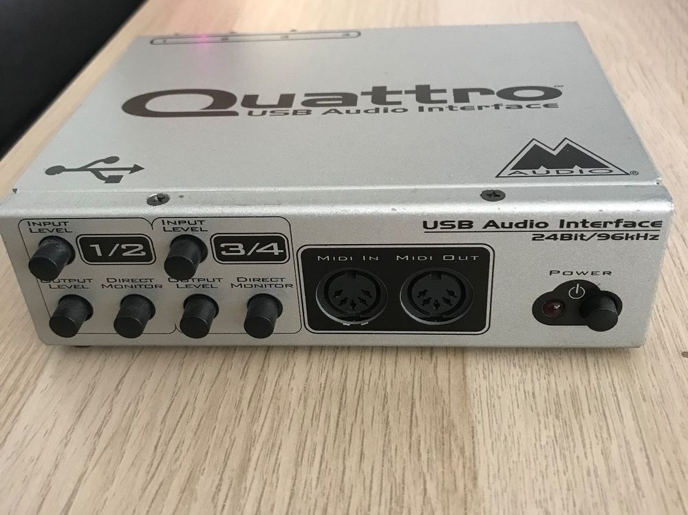 Carte son Maudio Quattro USB audio interface Kaufen auf Ricardo