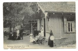 Restaurant Bramisegg am Weg nach Axalp ob Brienz BE um 1910