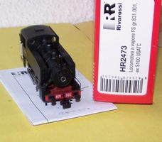 Rivarossi H0 HR 2473 Dampflok FS 831 ex S100 USATC