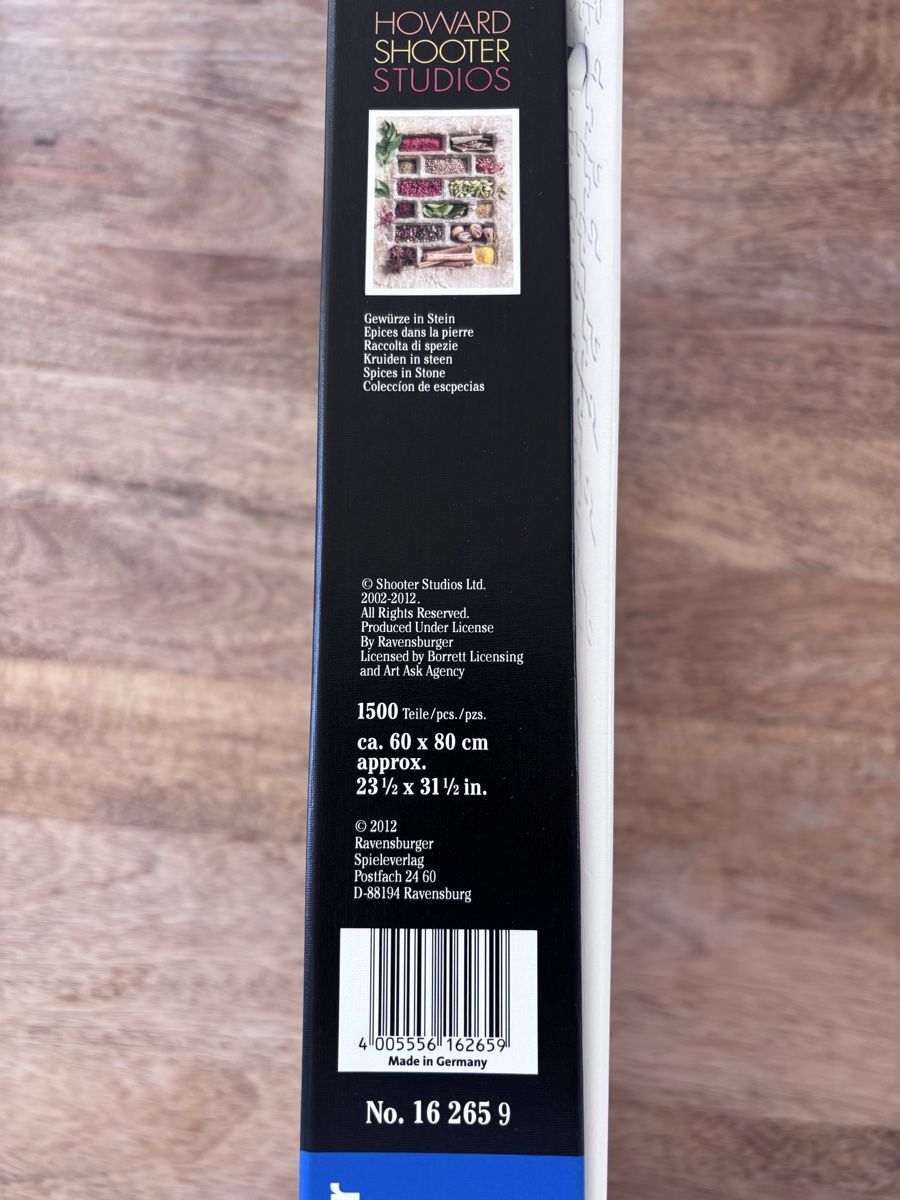 Ravensburger Puzzle: Puzzle Ravensburger 1500 pièces – Nuovo (secondo la descrizione) da Thalwil venduto da Salome89CH 2