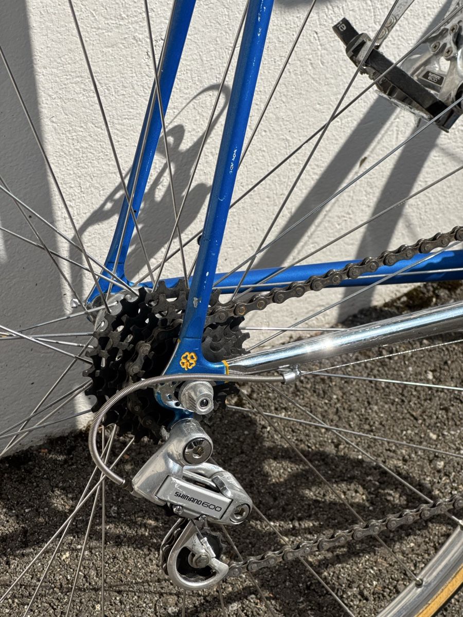 Velos: Klassisches Rennrad - Kobaltblau/ Chrom – Gebraucht aus Berg SG von cil_p8z9 6