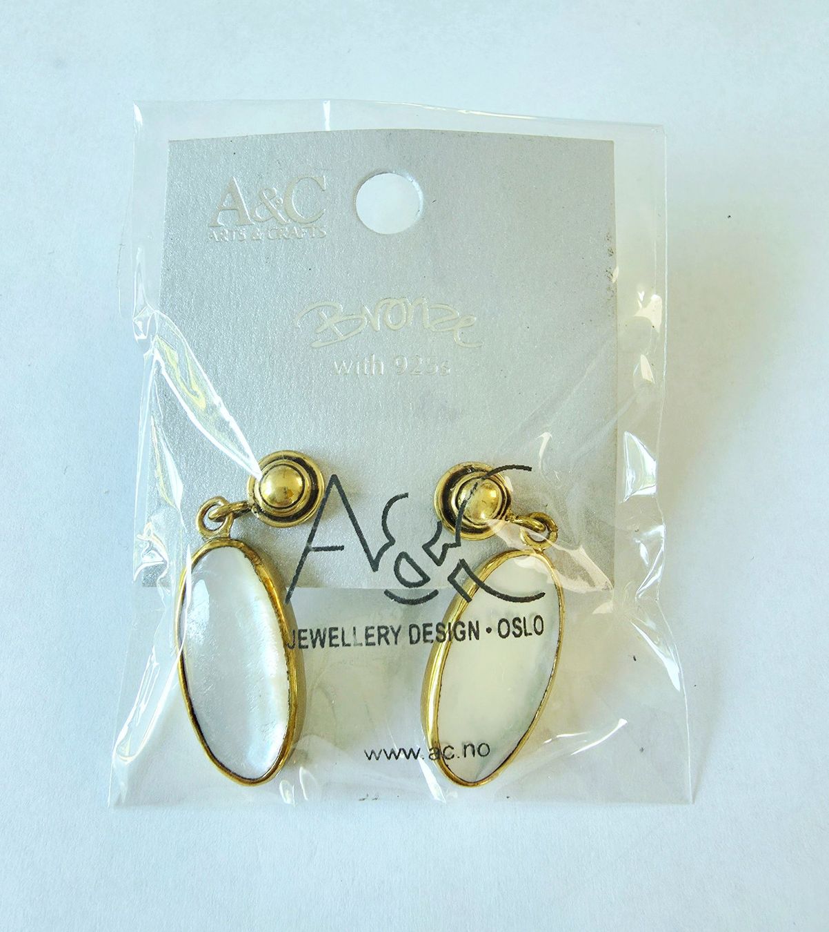 Boucles d'oreille: Bronze Ohrringe mit Perlmutt - Neu – Neuf avec emballage d'origine à Uetikon am See par Springdream 5