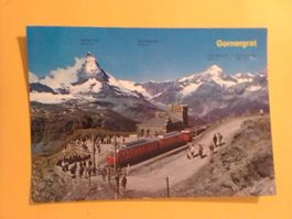 Eisenbahn Gornergrat 1992 Zermatt Wallis