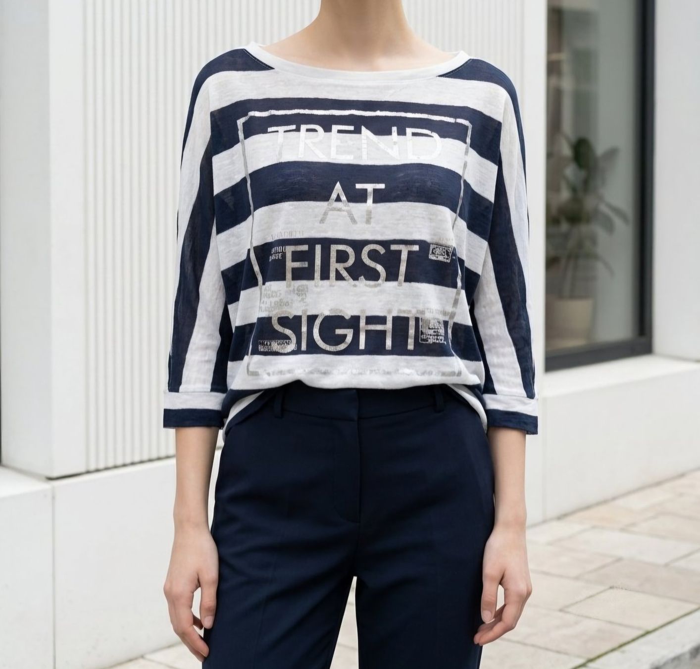 Maglioni & Felpe: Leichter Strick Pullover Geisha Gr. 38/M gestreift – Usato da Füllinsdorf venduto da Sunnebliemli7_Foxxx 1
