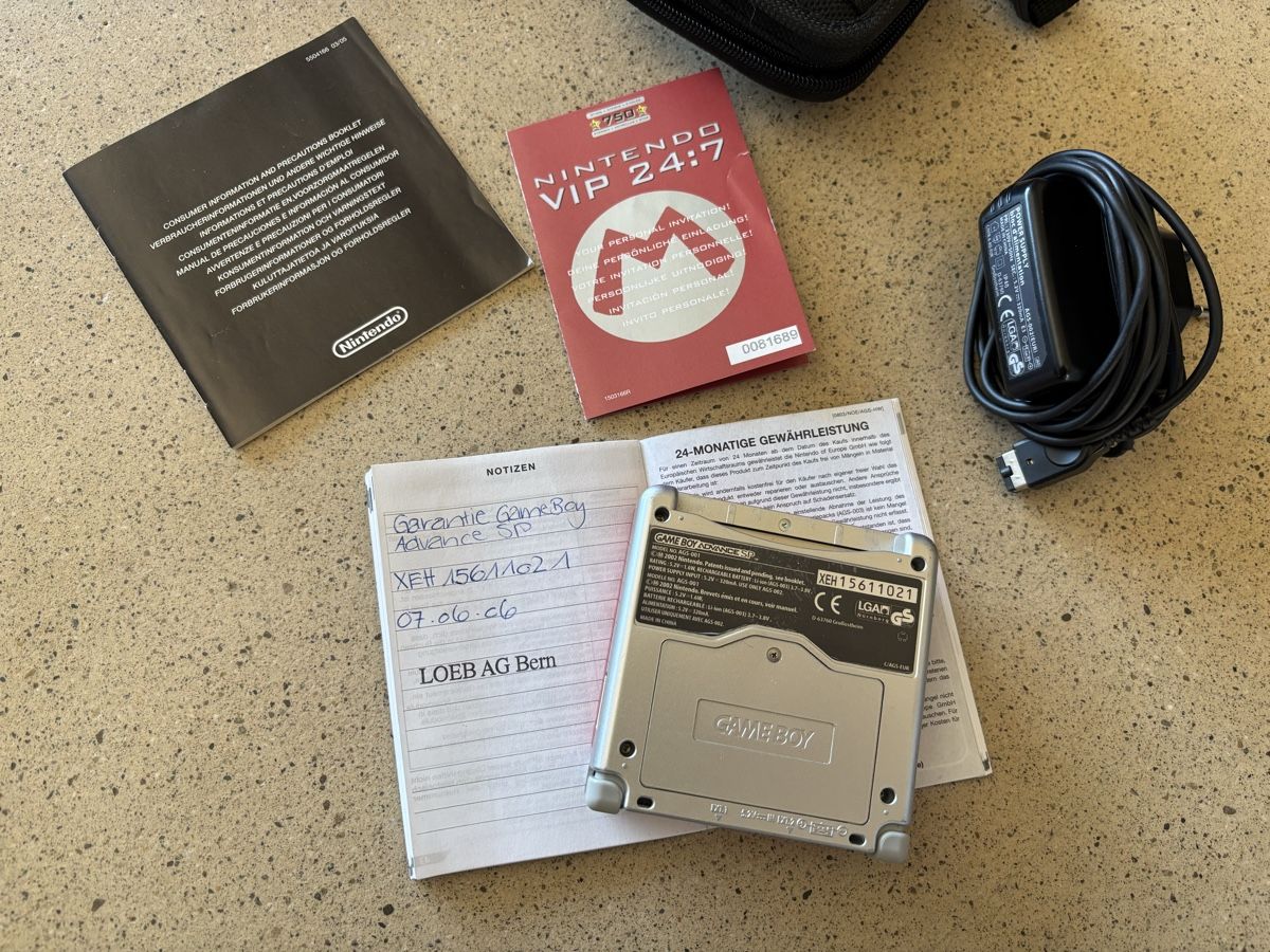 Nintendo Consoles: NINTENDO GAME BOY ADVANCE SP – D'occasion à Gerlafingen par alpenbrevet 5