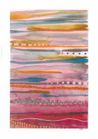Aquarell Print Abstrakt - 14.5 x 20.5cm