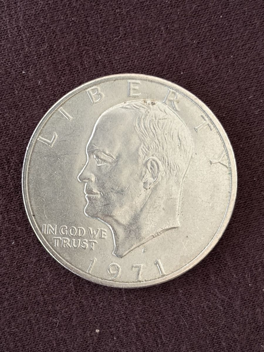 Alle Münzen: Original Eisenhower Dollar 1971 USA One Dollar – Gebraucht aus Glattbrugg von SonnySchwarz