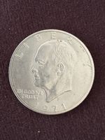 Original Eisenhower Dollar 1971 USA One Dollar