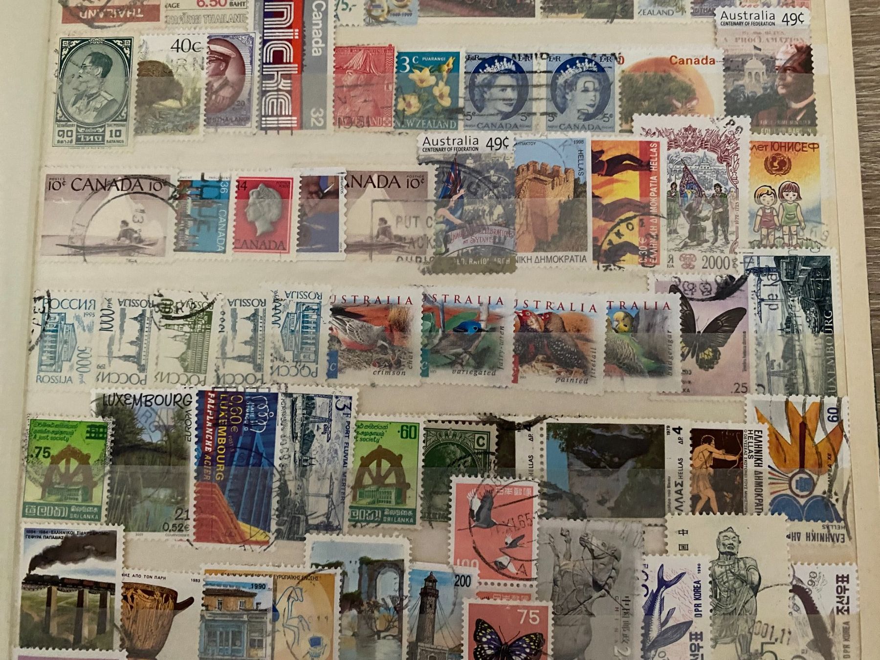 Tutti i francobolli: Briefmarken Sammlung Welt gebraucht 80 stuck – Usato da matten b. interlaken venduto da jfran17 3