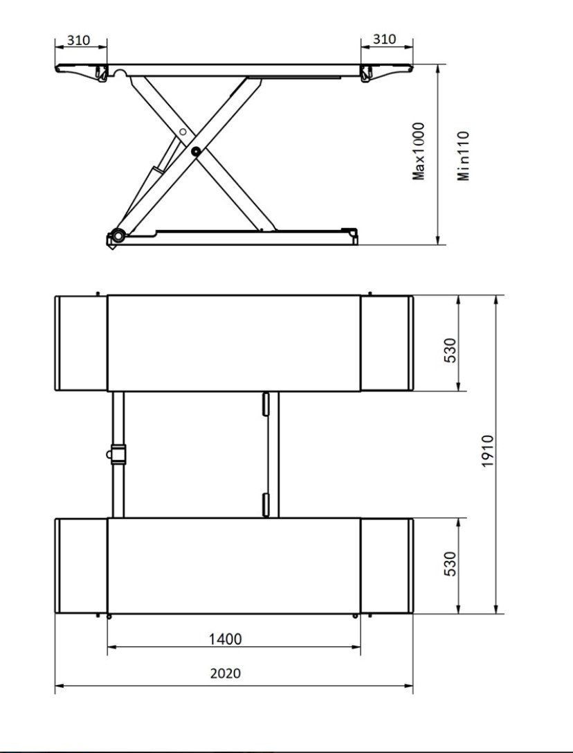 Hebebühne & Wagenheber: AUTOLIFT SCHERENLIFT 3.5 T Modell LA-MS3500 – Neu (gemäss Beschreibung) aus Niederurnen von RemaMaschinenAG 9