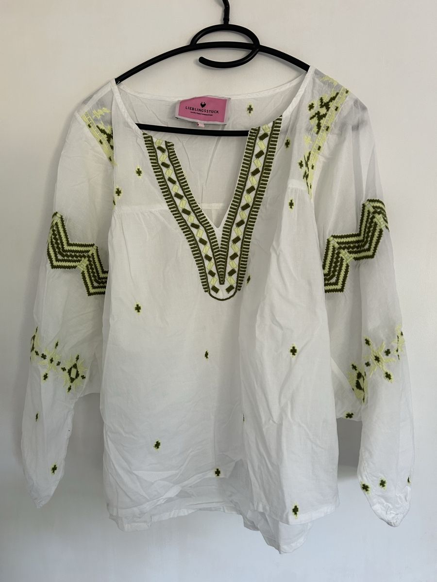 Lieblingsstück Camicette: Tunika-Bluse Lieblingsstück 36 neu – Nuovo (secondo la descrizione) da Wohlen b. Bern venduto da Honeypie