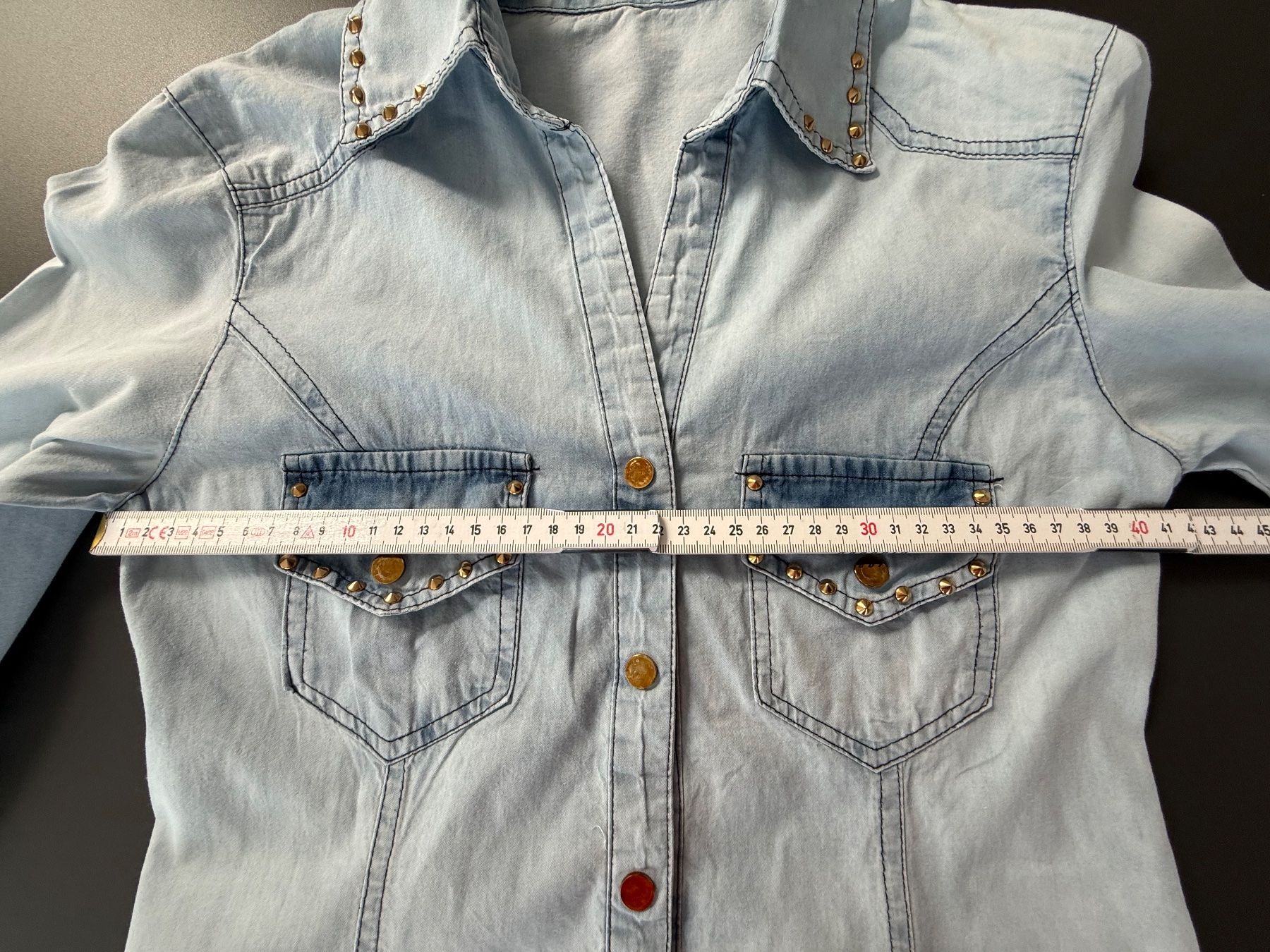 Blusen: Vera & Lucy  Jeansbluse  Grösse S – Gebraucht aus Subingen von ArtBead 7