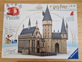 Neuwertiges Puzzle Harry Potter Hogwarts Castle 3D