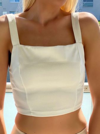 Elegantes Top in Weiss Gr. S / NEU