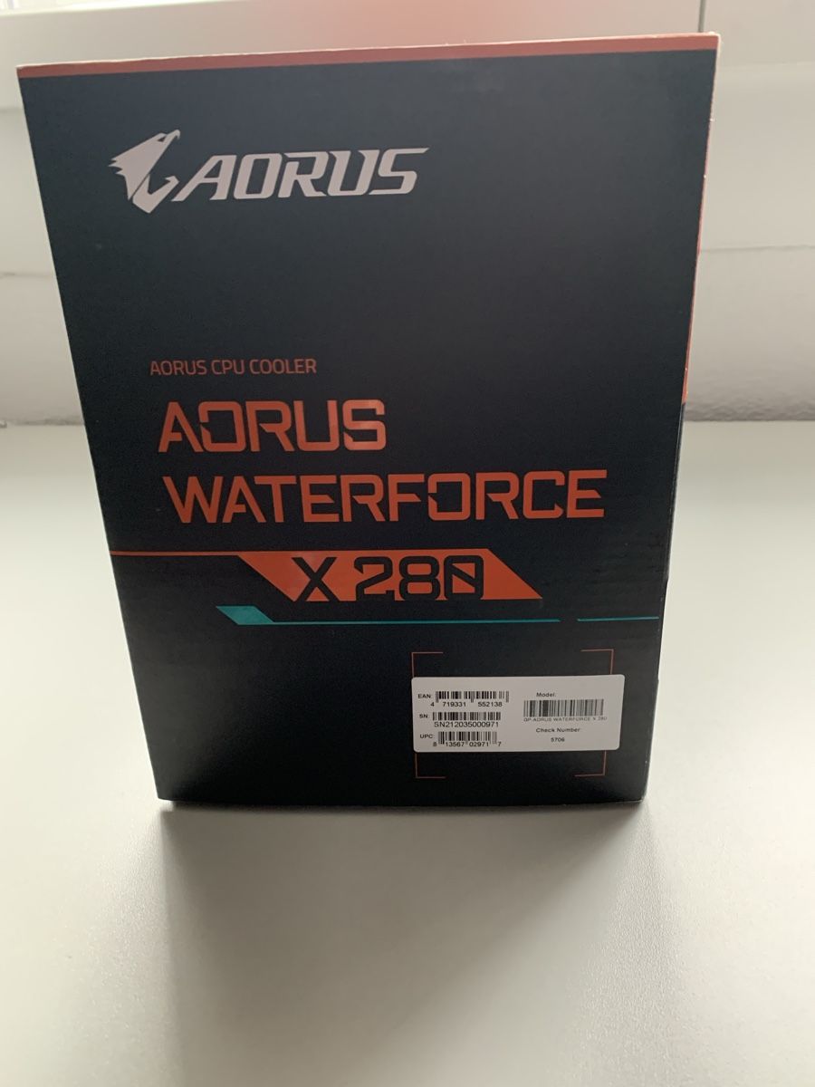 PC: CPU Wasserkühler Gigabyte Aorus Waterforce X 280 NEU" – Nuovo e nell'imballaggio originale da binz venduto da louloubel 2