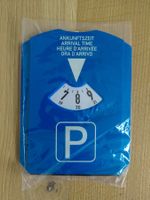 Parkkarte aus Hartplastik