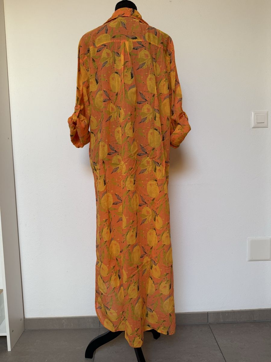 Vestiti: Blusenkleid- , Mantel aus Baumwolle – Nuovo (secondo la descrizione) da Sigriswil venduto da ck56 2