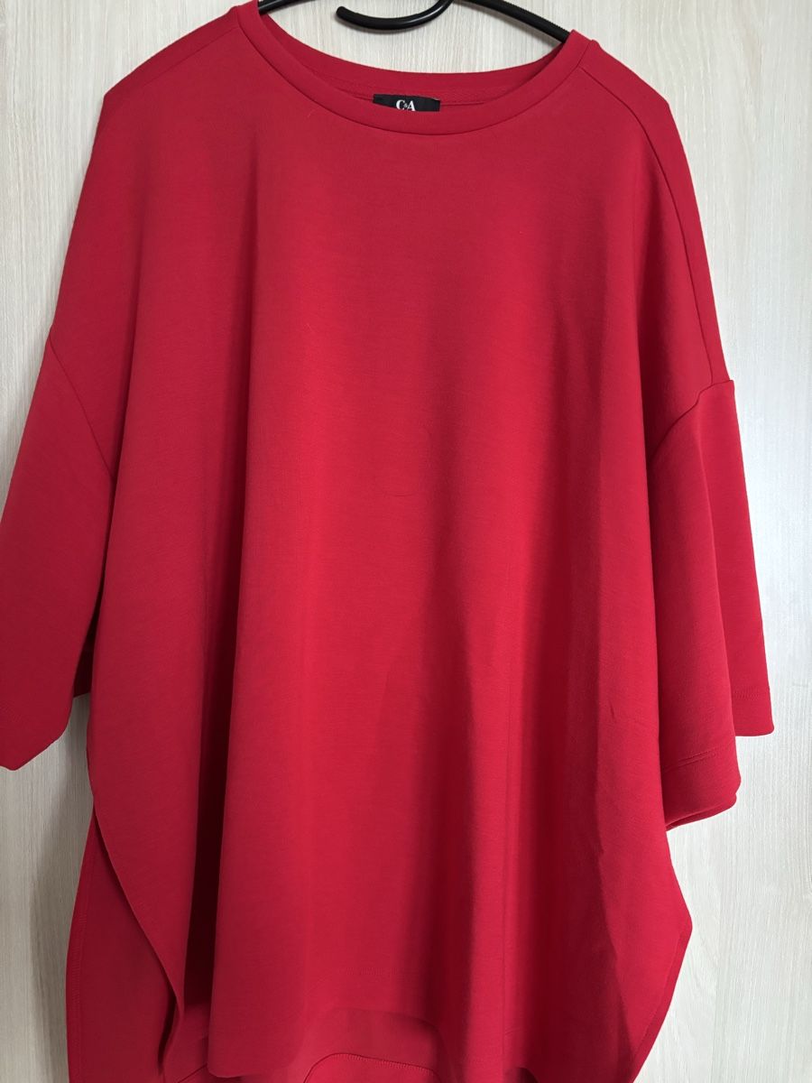 C&A T-shirt: Rotes C&A Shirt, XXL, oversized – Nuovo e nell'imballaggio originale da Wald AR venduto da bertli00