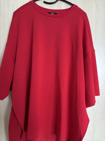 Rotes C&A Shirt, XXL, oversized