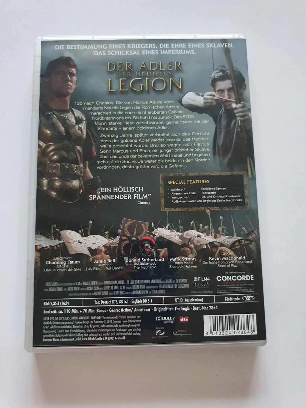 Tutti i DVDs: Der Adler der neunten Legion DVD – Usato da Oberdorf BL venduto da BaldenEagle 1