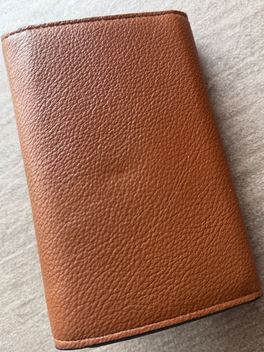 Portamonete: Porte-monnaie Next "Envelope Lock" marron – Usato da Réchy venduto da Murielrosa 1