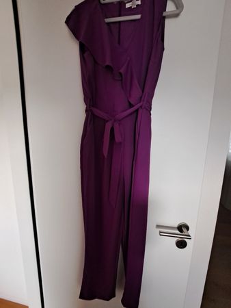 CORTEFIEL Jumpsuit lila Grösse S guter Zustand