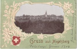 Gruss aus Mogelsberg. Prägerand
