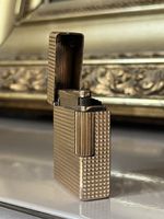  Original S.T. Dupont Paris Feuerzeug | 20µ Goldauflage | 