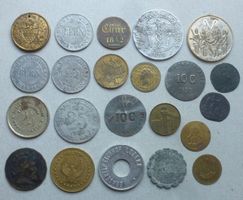Lot ++ 22 Stück Jetons und Medaillen