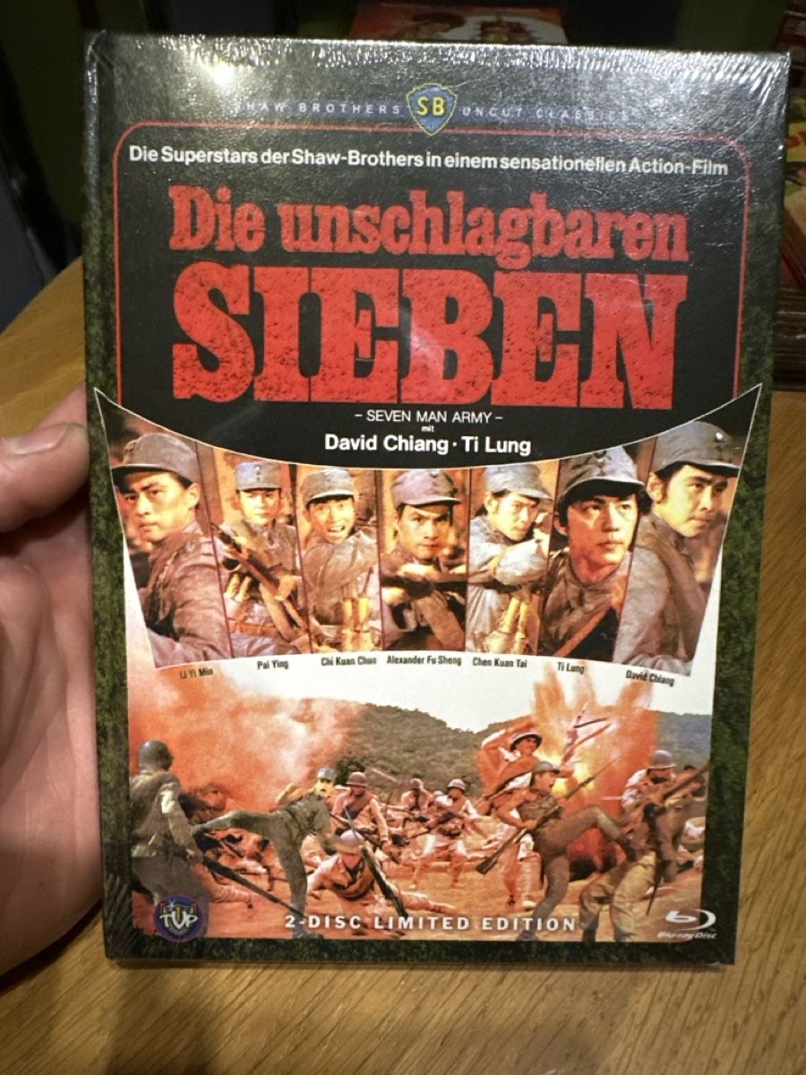 Tutti i DVDs: Die unschlagbaren sieben OVP, Mediabook – Nuovo e nell'imballaggio originale da Benken ZH venduto da Audi-erich