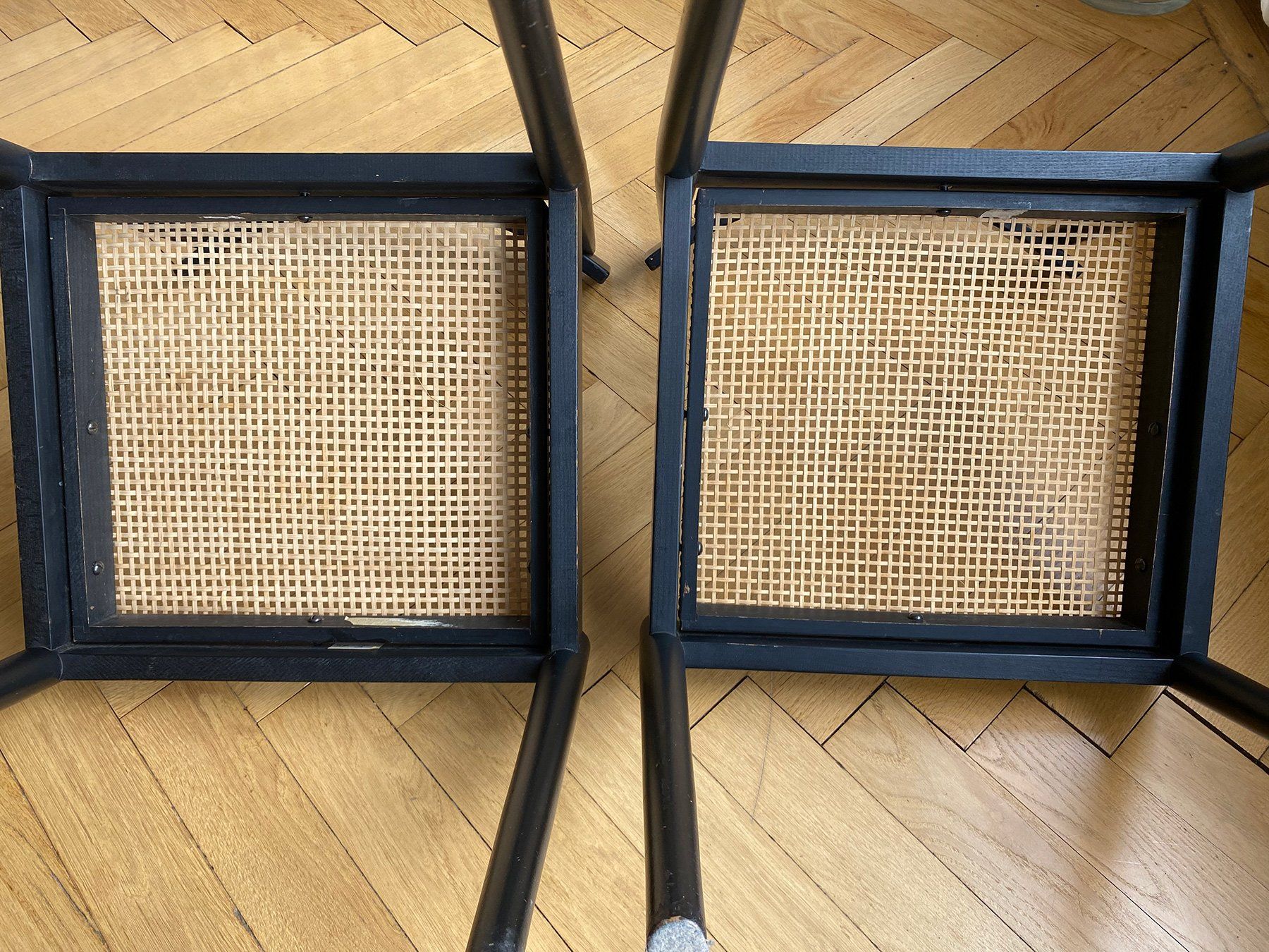 Sedie: 2 design stühle 70 geflecht jonk design vintage – Usato da Lützelflüh-Goldb venduto da fluidum 5