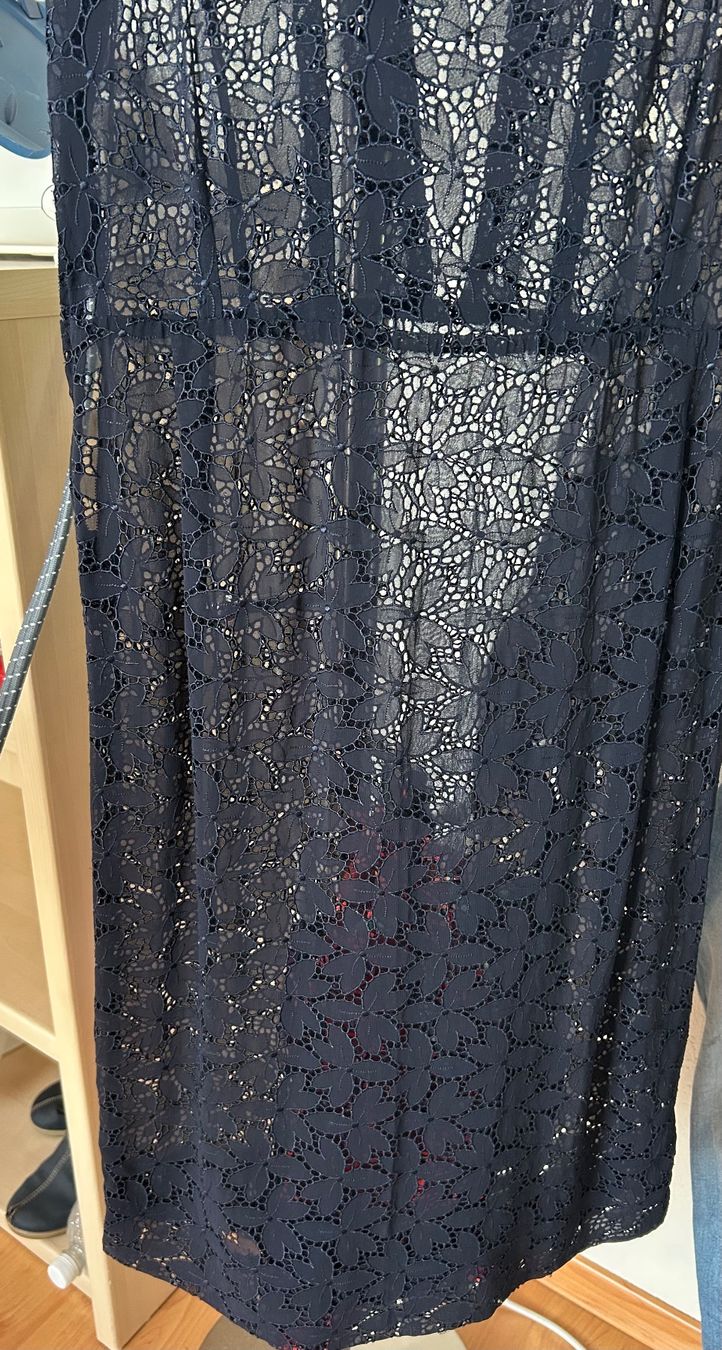 Vestiti: Damenkleid aus Spitzen dunkelblau – Usato da Gutenswil venduto da walker60 3