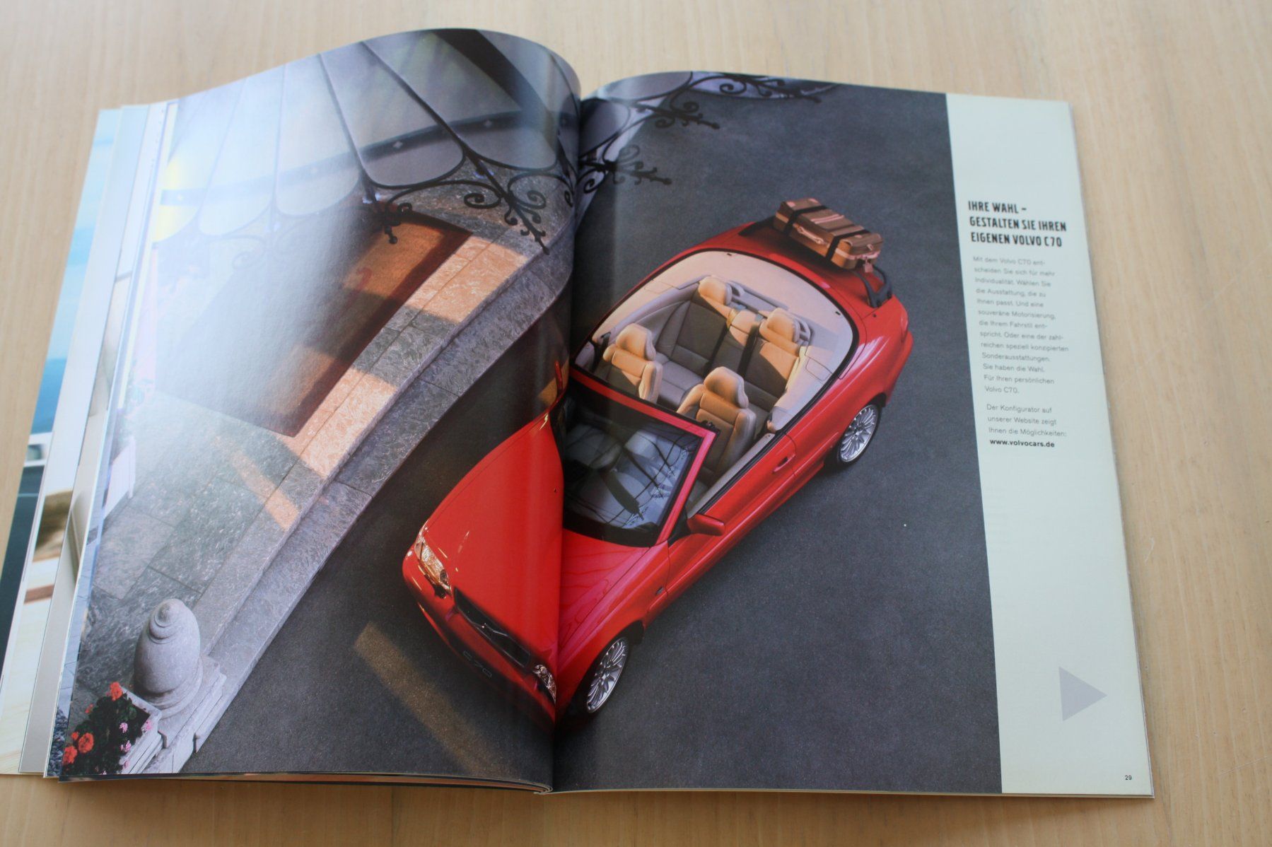 Volvo Dokumente: Volvo C70 Cabriolet Prospekt 2003 – Gebraucht aus Wikon von erwin400 7