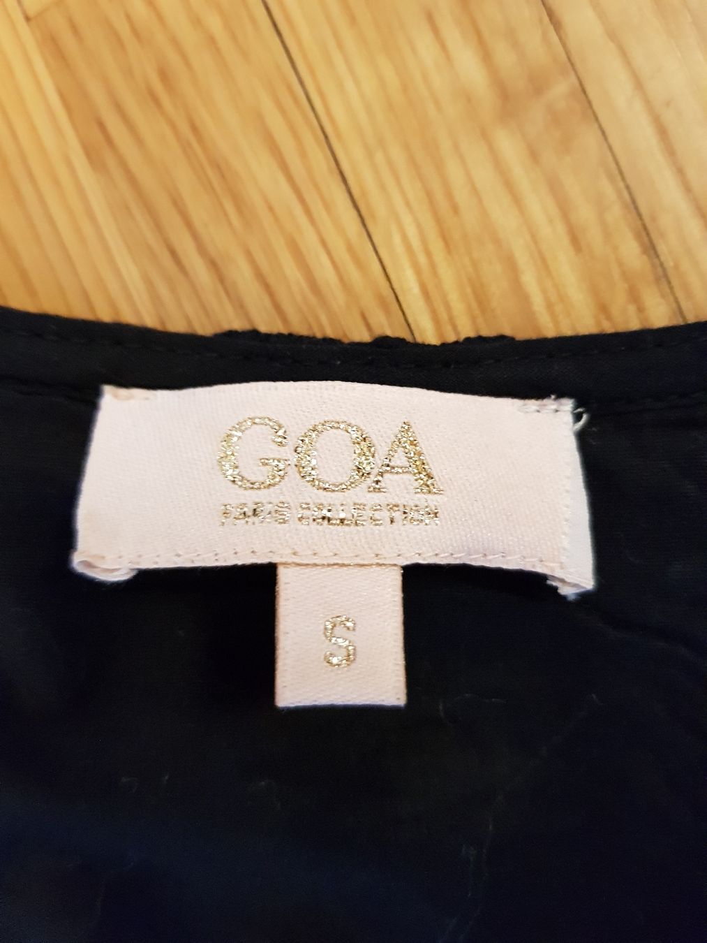 Goa Kleider: Robe noire ajourée Goa Paris Collection taille S – Gebraucht aus Veyrier von sosozizou 1