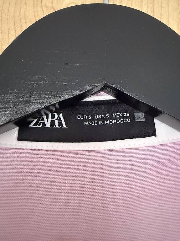 Blusen: Rosa cropped Bluse von ZARA – Gebraucht aus Rorschach von Tara234 2