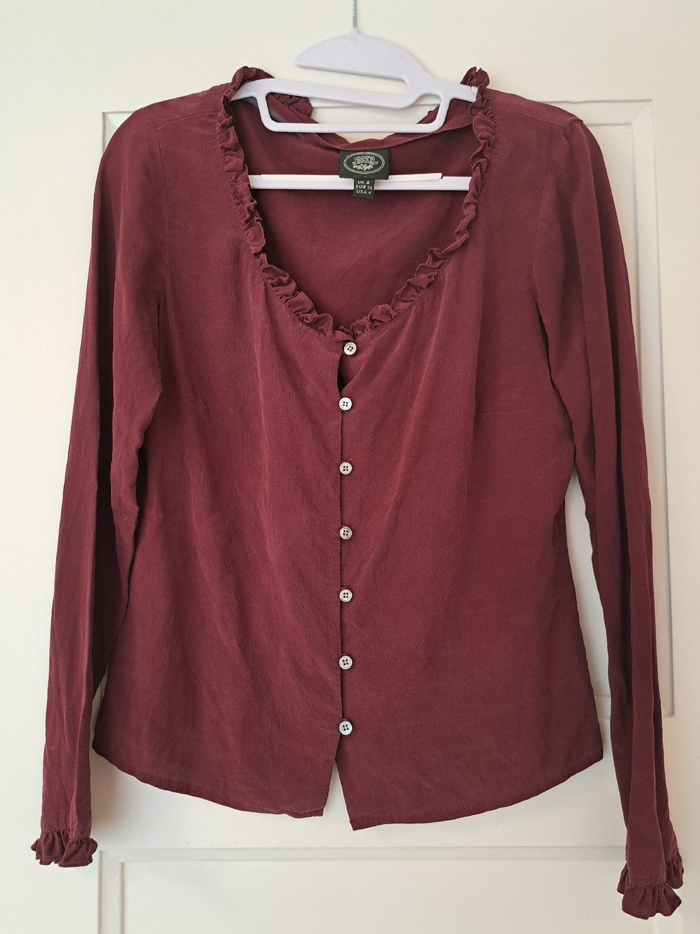 Laura Ashley Camicette: Laura Ashley Bluse Seide – Usato da Thalwil venduto da sternenstaub369