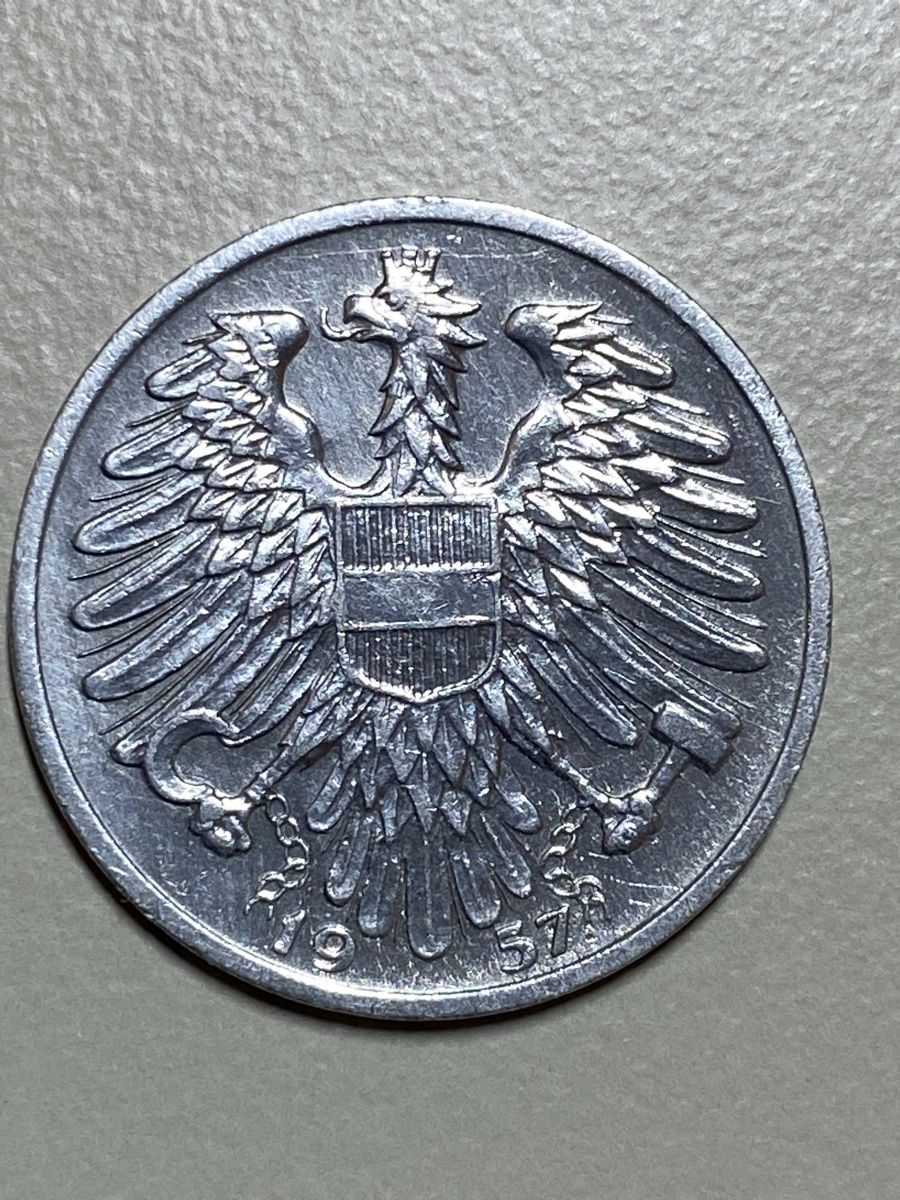 Tutti le monete: Autriche - 1 Schilling - 1957 – Usato da Payerne venduto da Mike1682 1