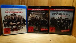THE EXPENDABLES 1 bis 3 auf Blu-Ray mit Sylvester Stallone