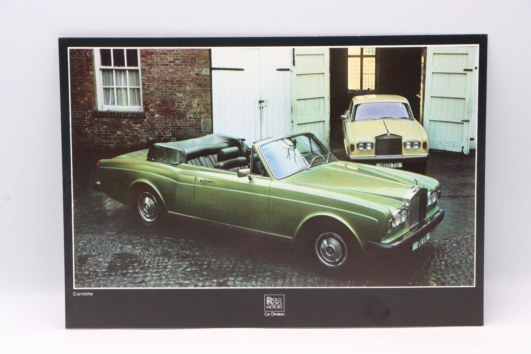 Rolls-Royce Documenti: Rolls Royce Corniche 1978 Prospektblatt – Usato da Bühl b.Aarberg venduto da Collectorpassions