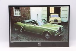 Rolls Royce Corniche 1978 Prospektblatt
