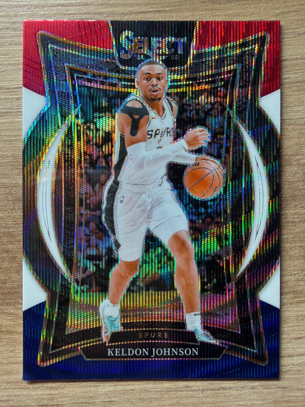 Nba Cartes à collectionner: NBA Keldon Johnson RWB PRIZM Concourse  Select 24/25 – D'occasion à Netstal par Clutch79Cardz