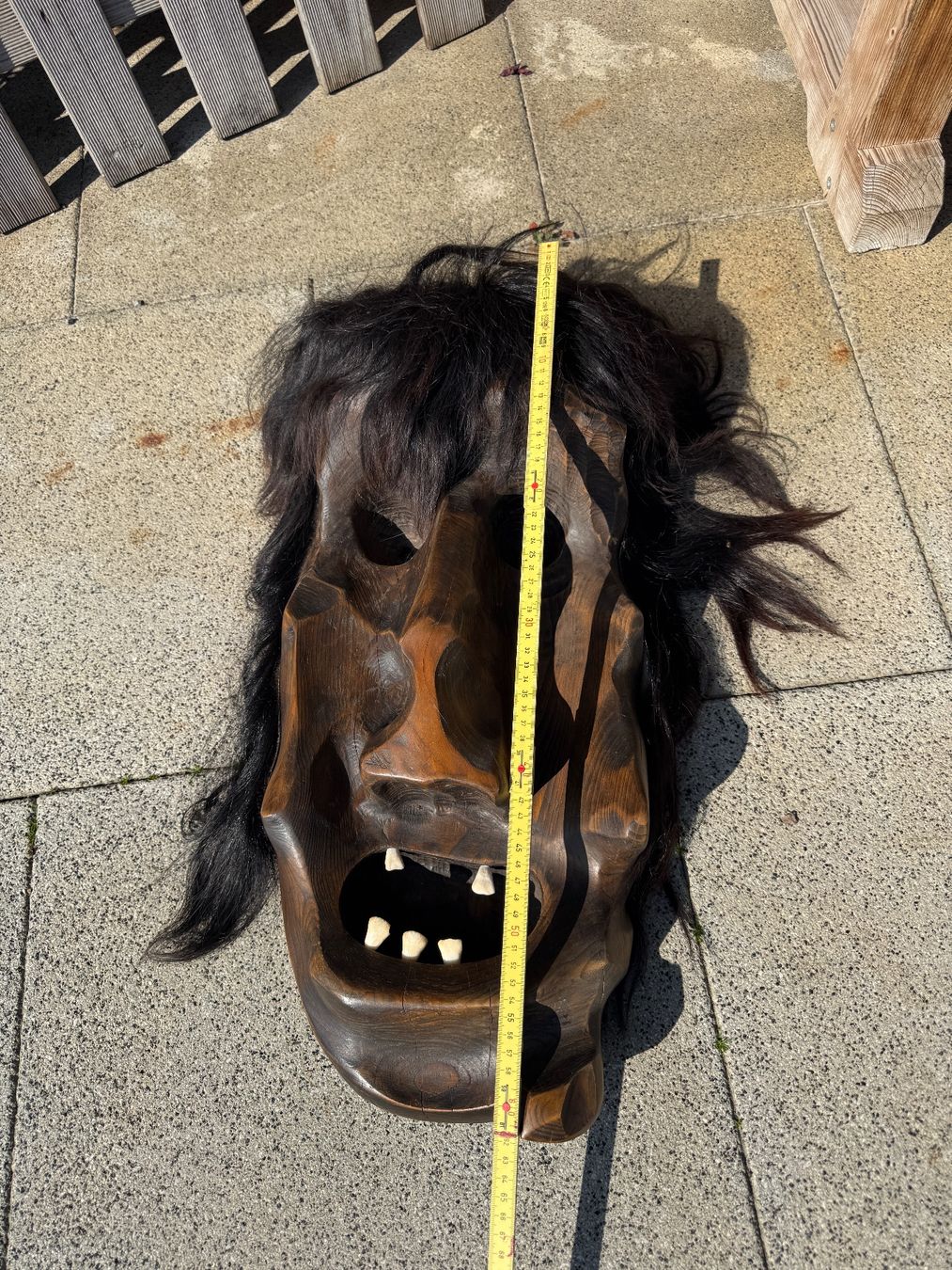 Maschere: Lötschental Maske gross ca 62cm – Usato da Grossaffoltern venduto da sherry73 3