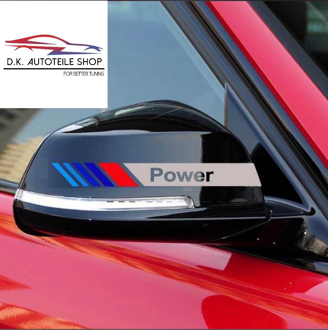 Aufkleber: BMW M Performance Kleber, in grauweiss 2er Set Neu – Neu und originalverpackt aus Balsthal von D.K.Autoteile8 3