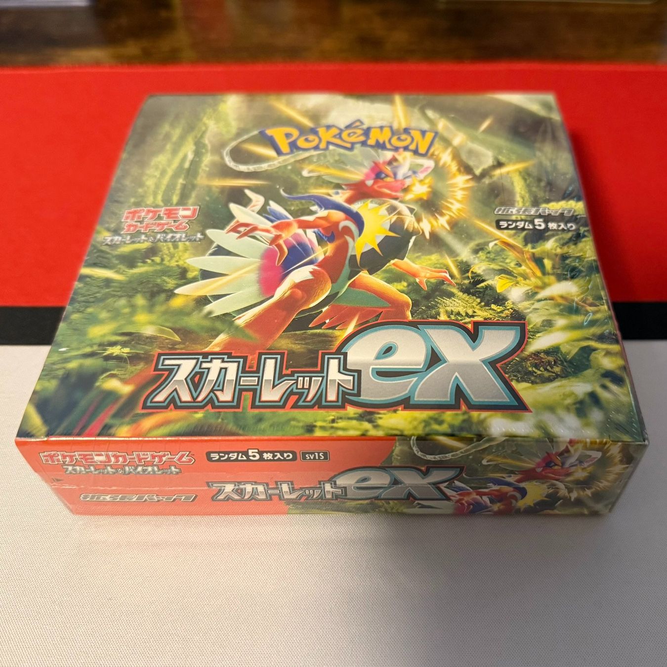 Pokémon Sammelbilder & Trading cards: Pokémon Scarlet ex Display sv1s – Neu und originalverpackt aus Feuerthalen von Plazatoys 1