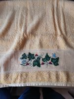 Linge de toilette brodé