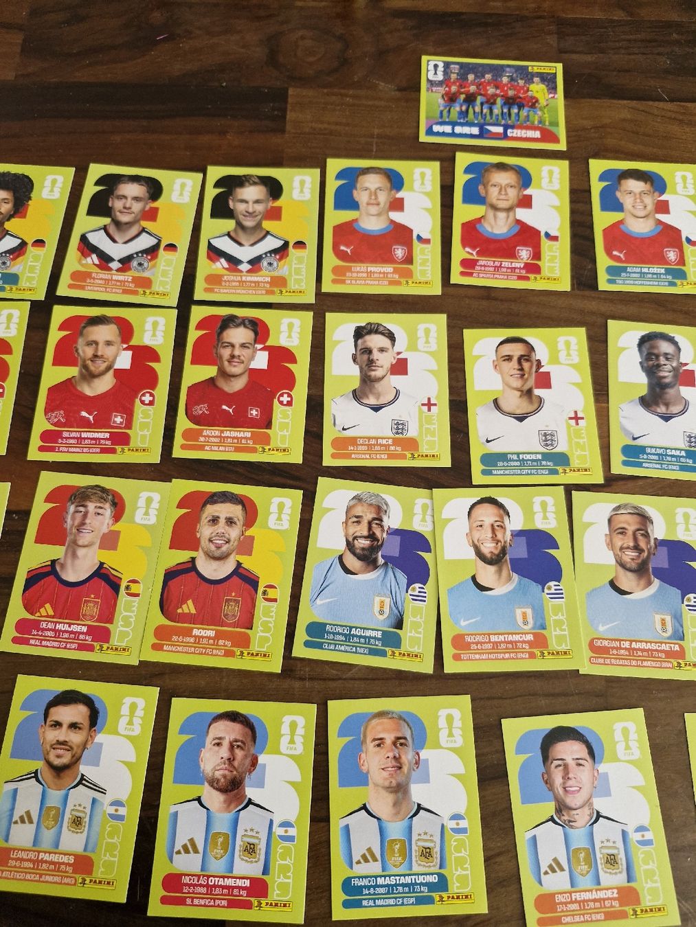 Panini Sammelbilder & Trading cards: Panini sticker, Länder sortiert.71sticker – Neu (gemäss Beschreibung) aus Biberist von Bonduelle 5